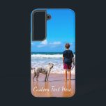 ペットカスタムの写真文字ギフト SAMSUNG GALAXY S22ケース<br><div class="desc">写真と文字サムスンギャラクシーケースまたはiPhoneケース – ペットと自分のデザインを作る – 家族/友達/ペットまたは個人的なギフト – あなたの写真と文字を追加/名前 – サイズ変更し、移動または削除し、カスタマイズのツールと文字/要素を追加！フォント/サイズ/カラーを選択！このデザインは1000以上のZazzle製品に転送できる。Good Luck - Be Happy :)</div>