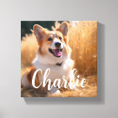ペットカスタムの写真 キャンバスプリント (正面)