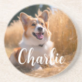 ペットカスタムの写真 コースター (正面)