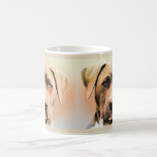 ペットカスタムの写真 コーヒーマグカップ (中央)