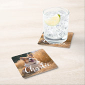 ペットカスタムの写真 スクエアペーパーコースター (インサイチュ)