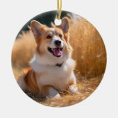 ペットカスタムの写真 セラミックオーナメント (正面)