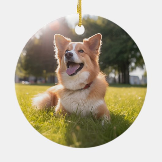 ペットカスタムの写真 セラミックオーナメント (裏面)