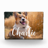 ペットカスタムの写真 フォトブロック (正面)