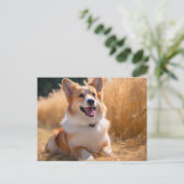 ペットカスタムの写真 ポストカード (スタンド正面)