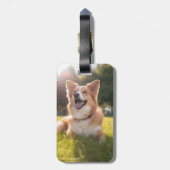 ペットカスタムの写真 ラゲッジタグ (裏面縦)