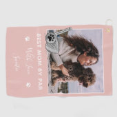 ペットカスタムフォトマ最高のマByパーゴルフタオル ゴルフタオル (横)