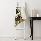 ペットカスタムメモリアル犬フォトコラージュポープリント シェルパブランケット (インサイチュ)