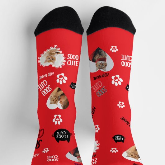 ペットカスタム好きの猫用ソックス写真 ソックス (上部)