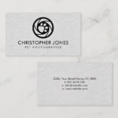 ペットカメラマン-ペット写真撮影 名刺 (正面/裏面)
