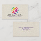 ペットカメラマン-ペット写真撮影 名刺 (正面/裏面)