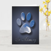 ペットカードの紛失 |ペット死の悔やみや弔慰 カード (黄色い花)