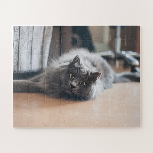 ペットキャッカスタマイズトキッテンおもしろい ジグソーパズル (横)
