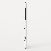 ペットキャットおもしろい引用文 Case-Mate iPhoneケース (裏面/左)