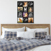 ペットキャットメモリアル写真集 キャンバスプリント (インサイチュ (寝室))