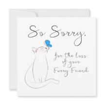 ペットキャット悔やみや弔慰