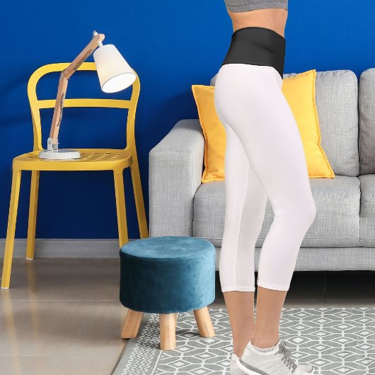 ペットキャッパーソナライズされたト引用文オン白黒 カプリレギンス