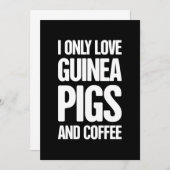 ペットギニアピグギニアピグオーナー サンキューカード (正面/裏面)