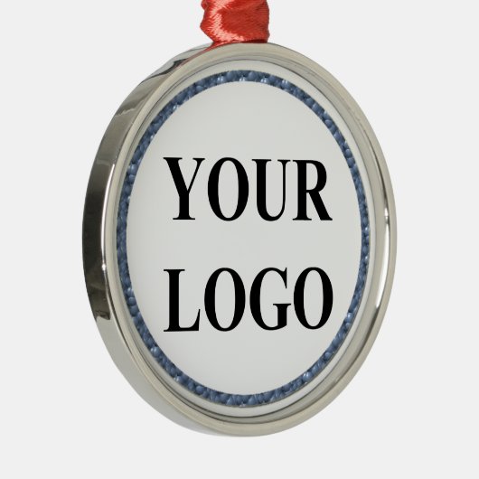 ペットクリスマスオーナメントADD LOGOポーアートシンプル メタルオーナメント (右)