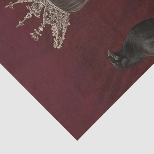 ペットクロウと黒のデコップゴシック女王 薄葉紙 (詳細)