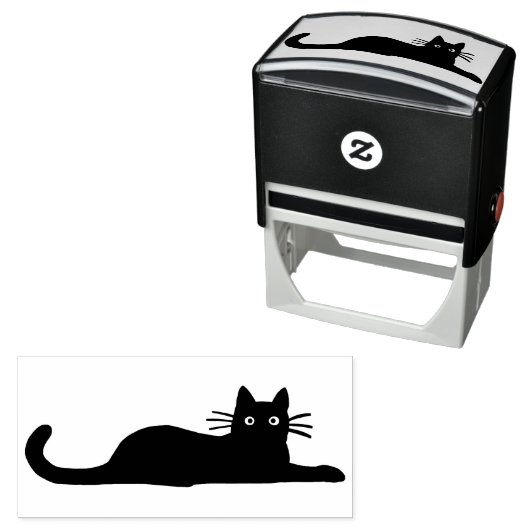 ペットクールの猫のアウトつるの自己インクのスタンプ セルフインキングスタンプ (インサイチュ)