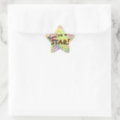 ペットクールスターキャット「あなたはスター！」 星シール (バッグ)
