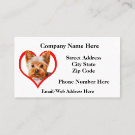 ペットグルーミングのサンプル9 名刺