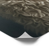 ペットグルーミングサロンブティックコモンドールポートレート ポスター (角)