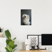 ペットグルーミングサロンブティックチワワポートレート ポスター (ホームオフィス)