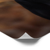 ペットグルーミングサロンブティックドイツピンシュポートレート ポスター (角)