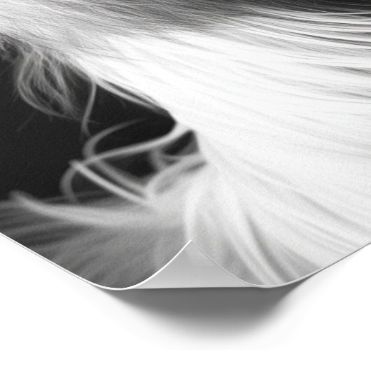 ペットグルーミングサロンブティックヨークシールポートレート ポスター (角)