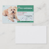 ペットグルーミングサービス 名刺 (正面/裏面)