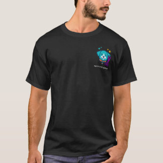 ペットグルーミングロゴ 従業員ユニフォームTシャツ Tシャツ