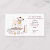 ペットグルーミング名刺 名刺 (正面)