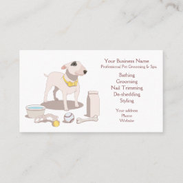 ペットグルーミング名刺 名刺