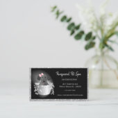 ペットグルーミング犬グリッター事業 予約カード (スタンド正面)