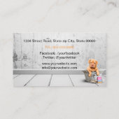 ペットグルーミング 名刺 (裏面)