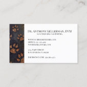 ペットケアクリニックポープリントベテリアン 名刺 (裏面)