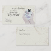 ペットケアサービス名刺 名刺 (正面/裏面)