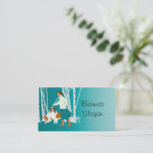 ペットケアサービス犬 名刺 (スタンド正面)