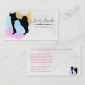 ペットケアサービス/シッティングサービス 名刺 (正面/裏面)