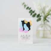 ペットケアサービス/シッティングサービス 名刺 (スタンド正面)