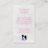 ペットケアサービス/シッティングサービス 名刺 (裏面)