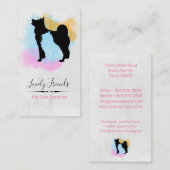 ペットケアサービス/シッティングサービス 名刺 (正面/裏面)