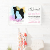 ペットケアサービス/シッティングサービス 横断幕 (インサイチュ)