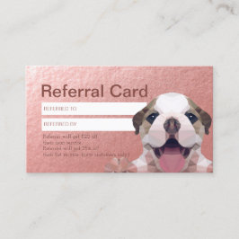 ペットケアシッティング入浴&グルーミング紹介カード 紹介カード