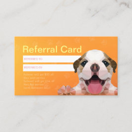 ペットケアシッティング入浴&グルーミング紹介カード 紹介カード