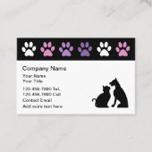 ペットケアトレンディー名刺あり 名刺 (正面)