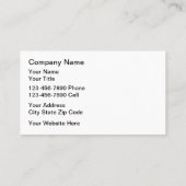 ペットケアトレンディー名刺 名刺 (裏面)