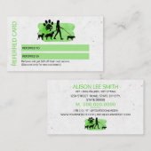 ペットケアドッグウォーカー 名刺 (正面/裏面)